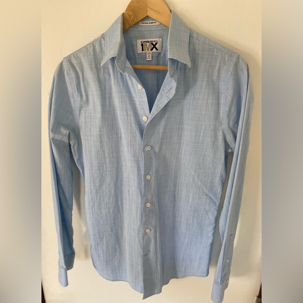 Light Blue Express Dress Shirt